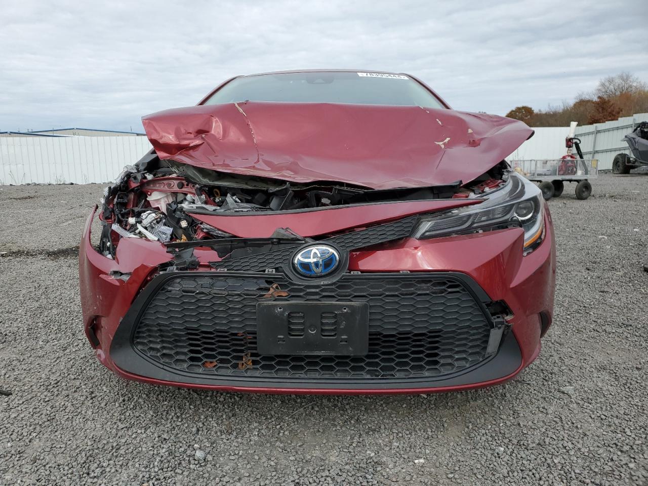 2022 TOYOTA COROLLA LE VIN:JTDEAMDE3NJ050229