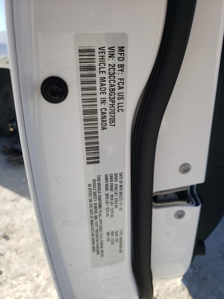 2023 CHRYSLER 300 S VIN:2C3CCABG3PH707057