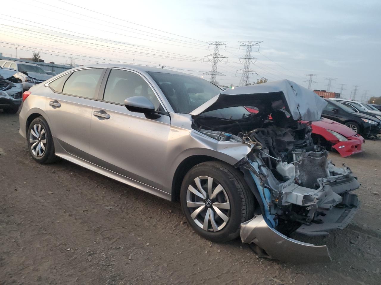 2022 HONDA CIVIC LX VIN:2HGFE2F28NH558859