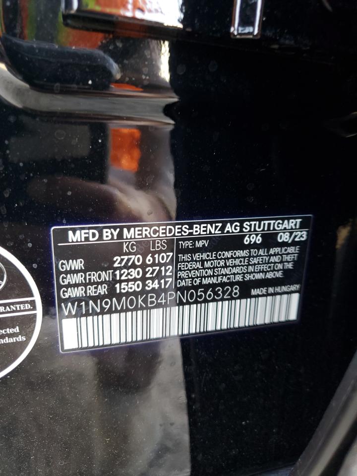 2023 MERCEDES-BENZ EQB 300 4MATIC VIN:W1N9M0KB4PN056328