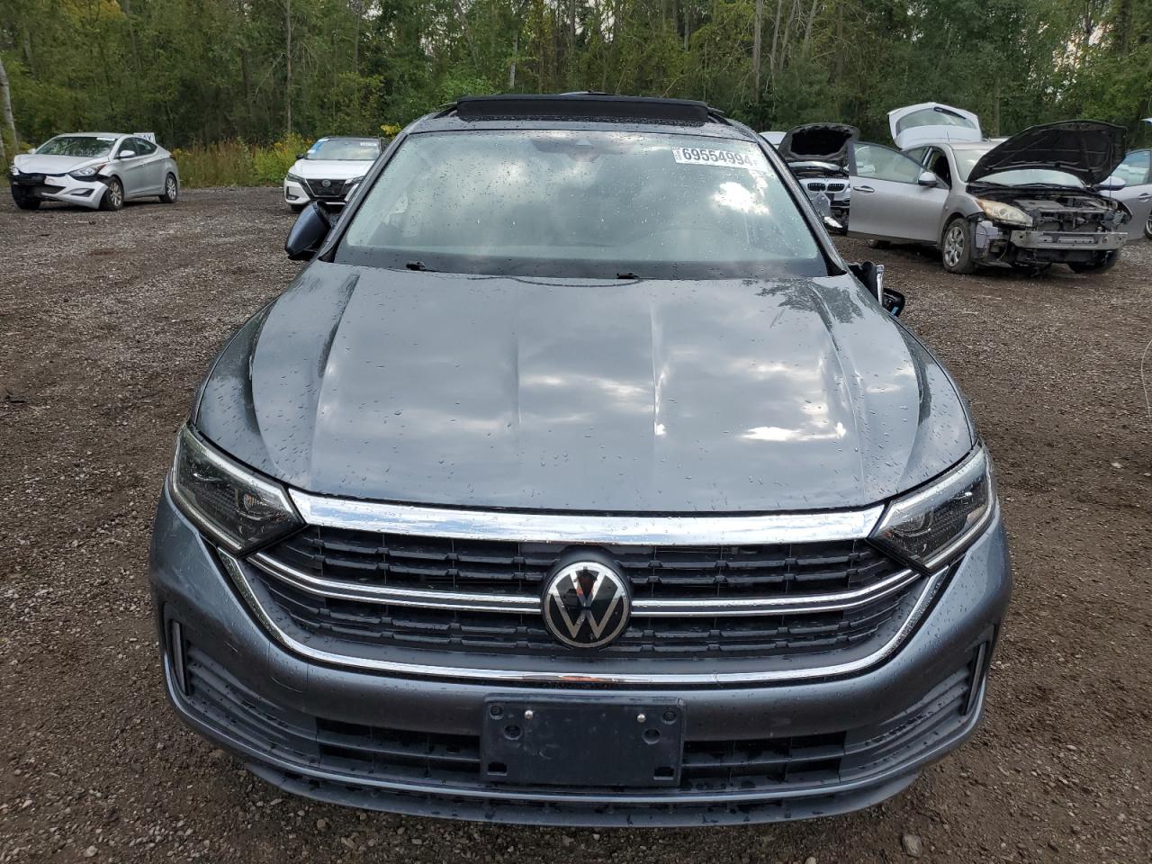 2022 VOLKSWAGEN JETTA SEL VIN:3VWGM7BU5NM008172