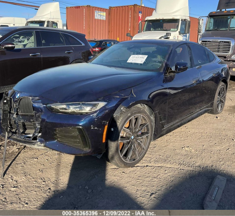 2022 BMW 4 SERIES 430I VIN: WBA63AV06NFM90252