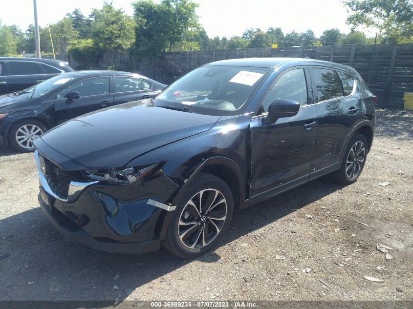 2022 Mazda CX-5, 2.5 S PREMIUM PLUS VIN: JM3KFBEM8N1524018