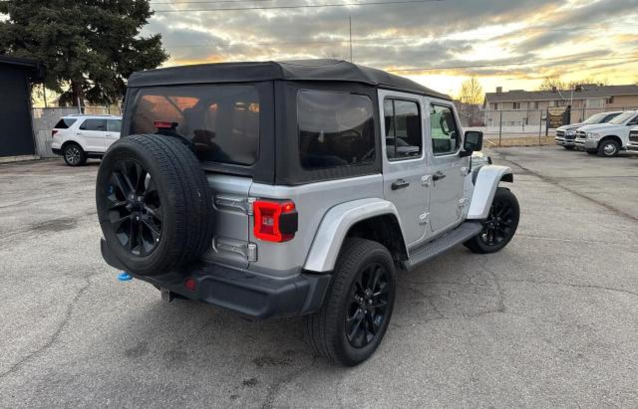 2022 JEEP WRANGLER UNLIMITED SAHARA 4XE VIN:1C4JJXP60NW172988