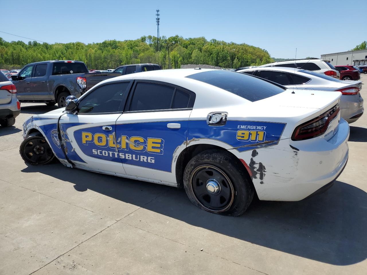 2023 DODGE CHARGER POLICE VIN:2C3CDXAT1PH513223