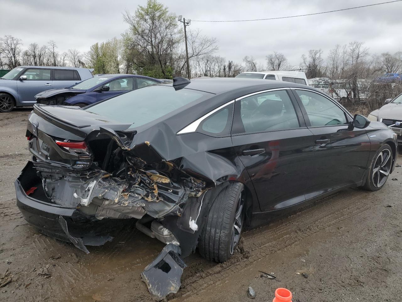 2022 HONDA ACCORD HYBRID SPORT VIN:1HGCV3F2XNA044180