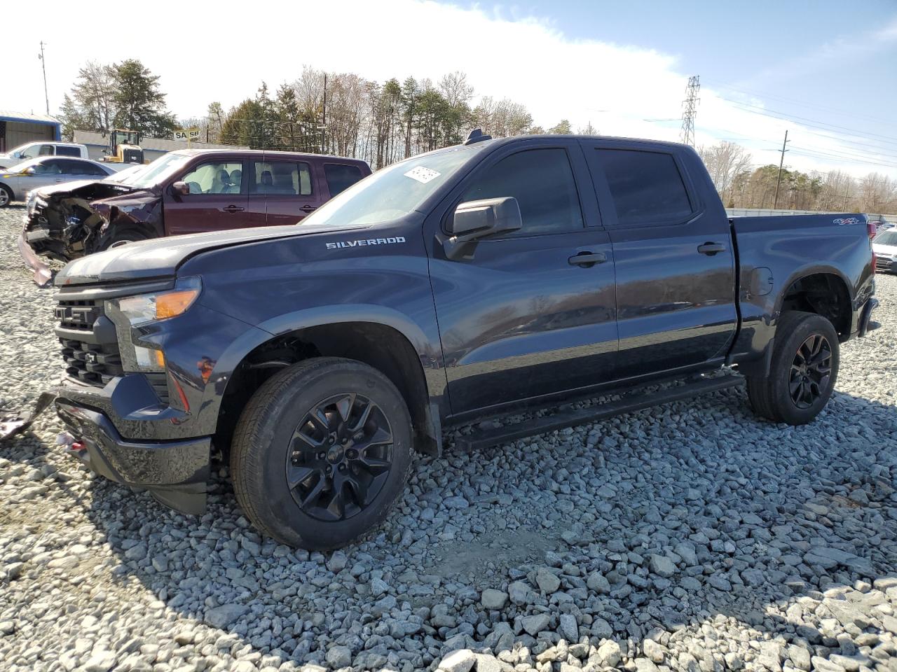 2023 CHEVROLET SILVERADO K1500 CUSTOM VIN:1GCPDBEK7PZ159886