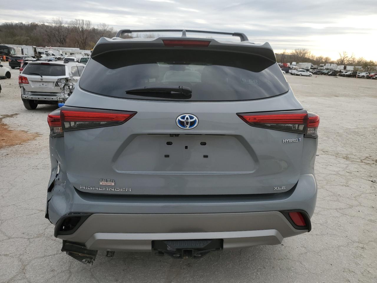 2023 TOYOTA HIGHLANDER HYBRID BRONZE EDITION VIN:5TDABRCH7PS594050