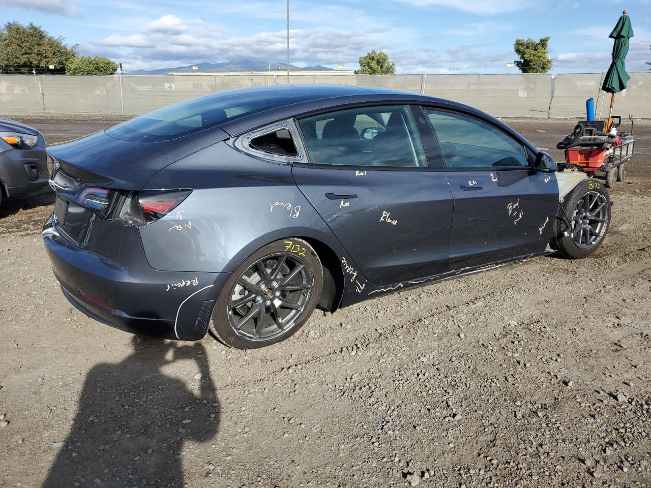 2023 TESLA MODEL 3  VIN:5YJ3E1EA5PF467240