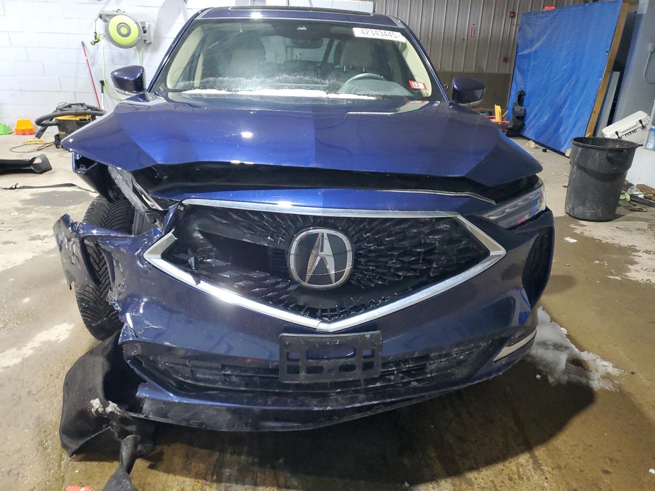 2022 ACURA MDX  VIN:5J8YE1H3XNL037380