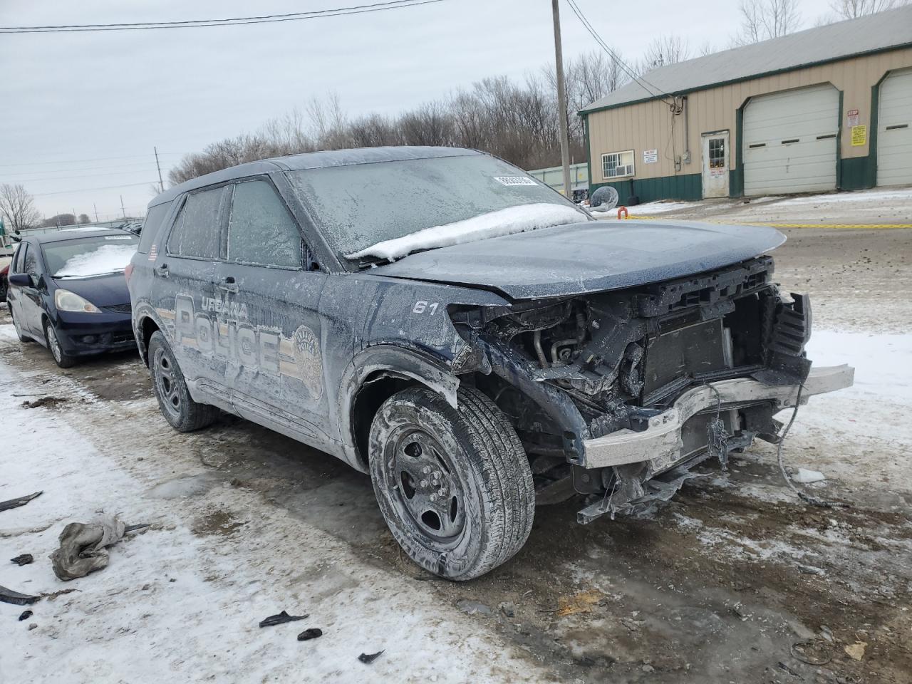 2022 FORD EXPLORER POLICE INTERCEPTOR VIN:1FM5K8AB3NGC19527