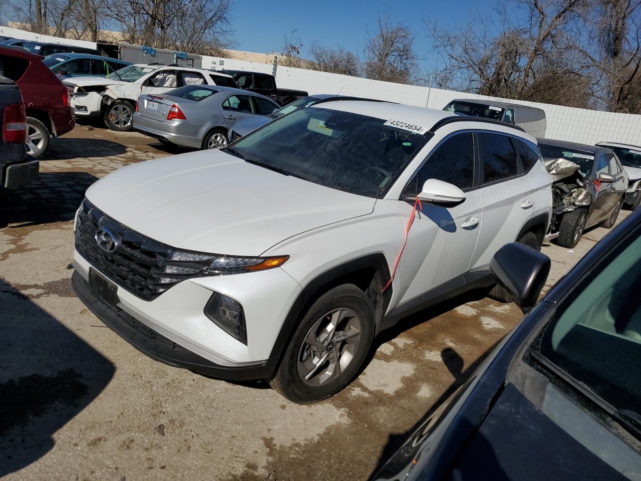 2022 HYUNDAI TUCSON SEL VIN:5NMJBCAE5NH038907