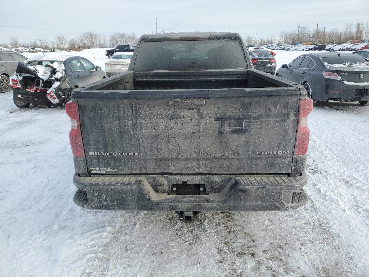 2024 CHEVROLET SILVERADO K1500 CUSTOM VIN:1GCPDBEK5RZ206383