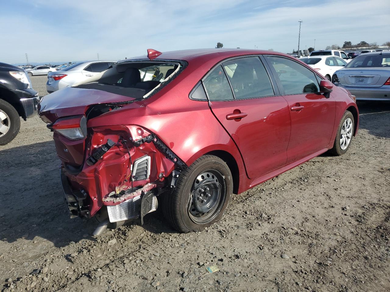 2023 TOYOTA COROLLA LE VIN:JTDB4MEE7PJ007461