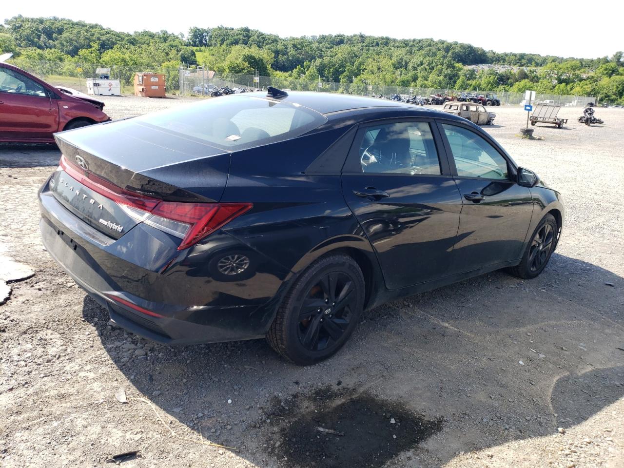 2023 HYUNDAI ELANTRA BLUE VIN:KMHLM4AJ0PU044935