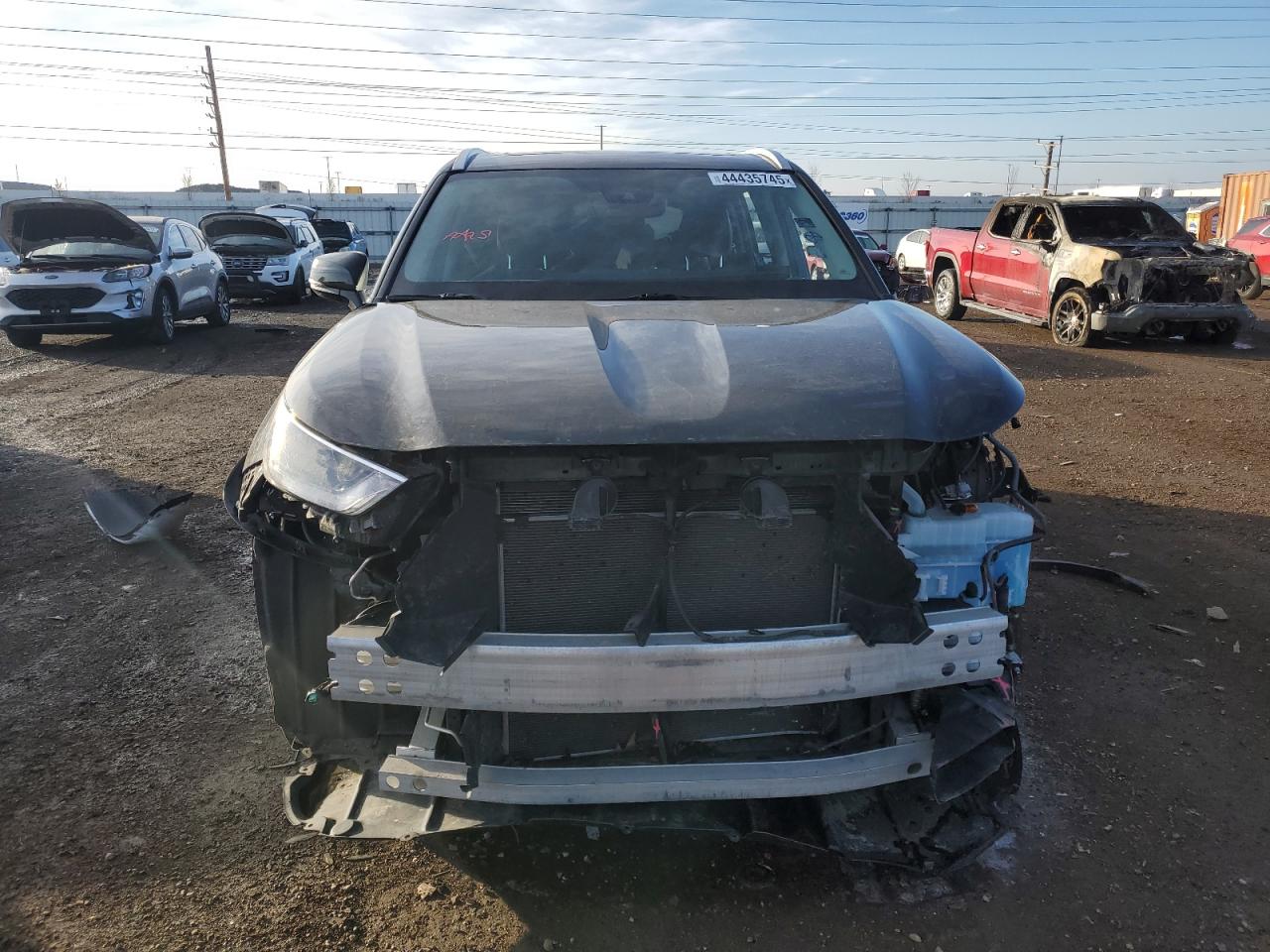 2022 TOYOTA HIGHLANDER XLE VIN:5TDHZRBH0NS577972