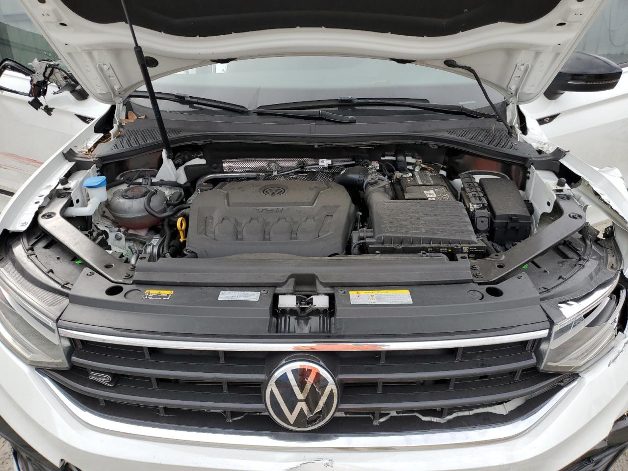 2022 VOLKSWAGEN TIGUAN SE R-LINE BLACK VIN:3VVCB7AX4NM157094