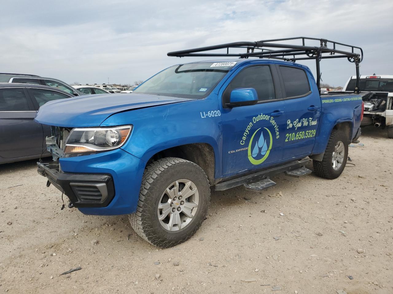 2022 CHEVROLET COLORADO LT VIN:1GCGTCEN1N1225623