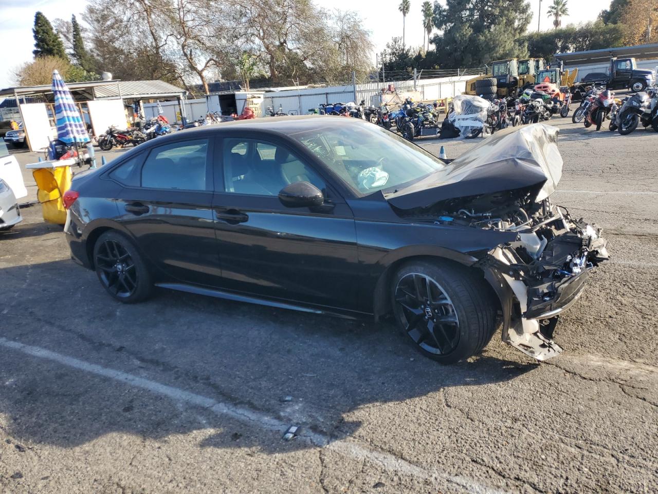 2023 HONDA CIVIC SPORT VIN:2HGFE2F5XPH508929