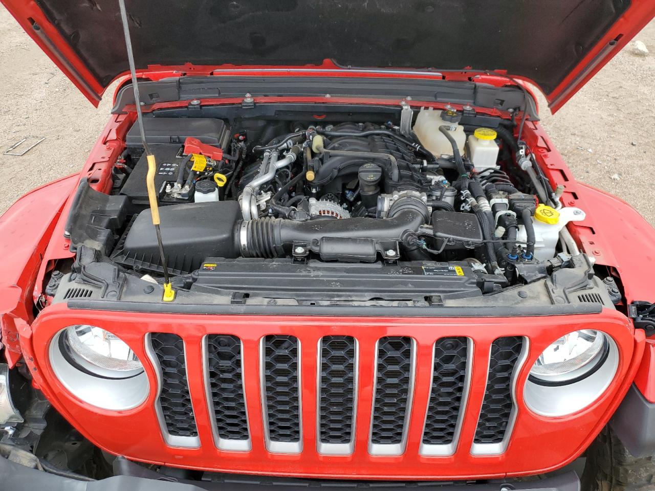 2022 JEEP GLADIATOR OVERLAND VIN:1C6HJTFG2NL135841