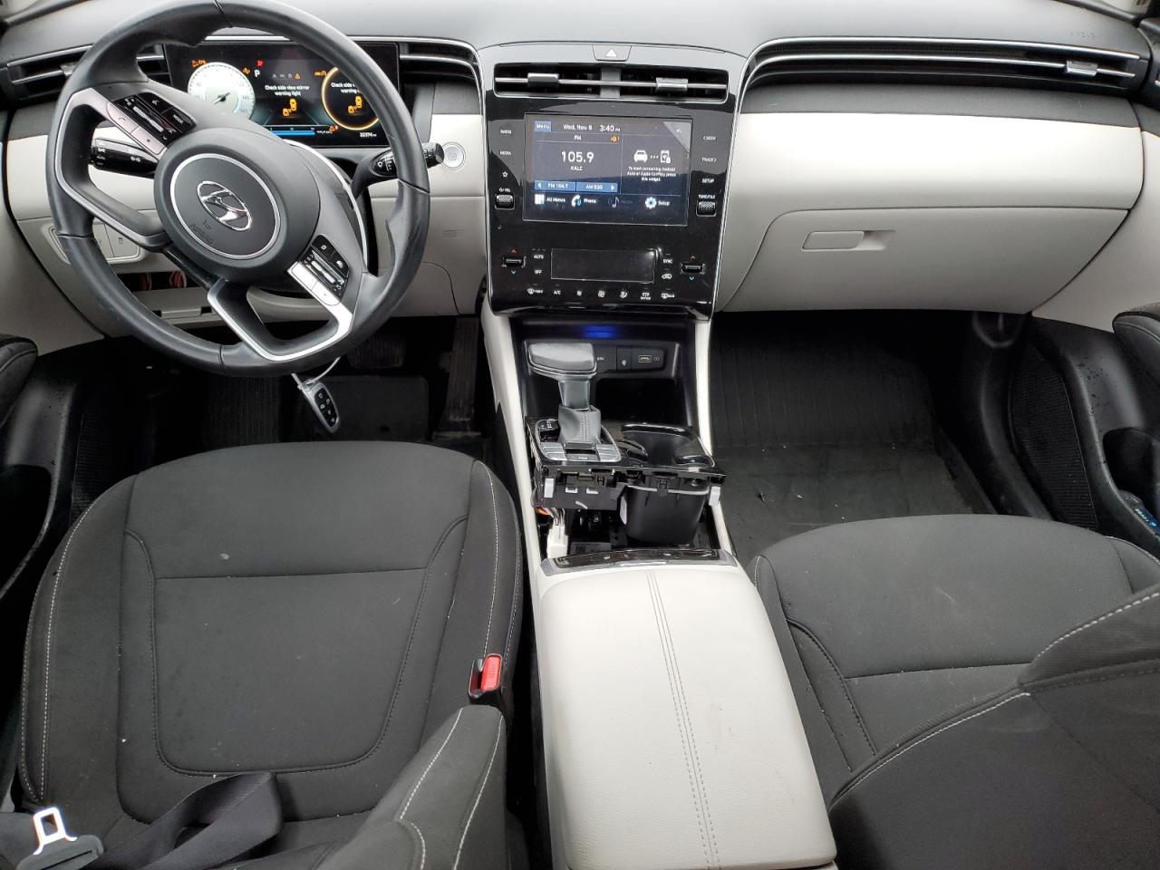 2022 HYUNDAI TUCSON SEL VIN:5NMJFCAE8NH113863
