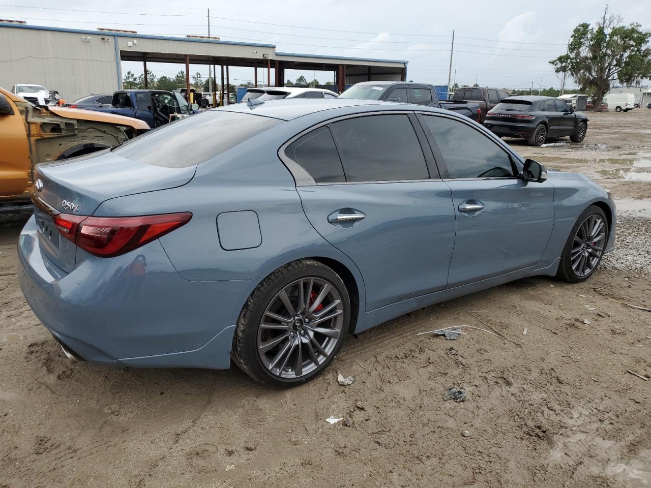 2022 INFINITI Q50 RED SPORT 400 VIN:JN1FV7DP7NM370229