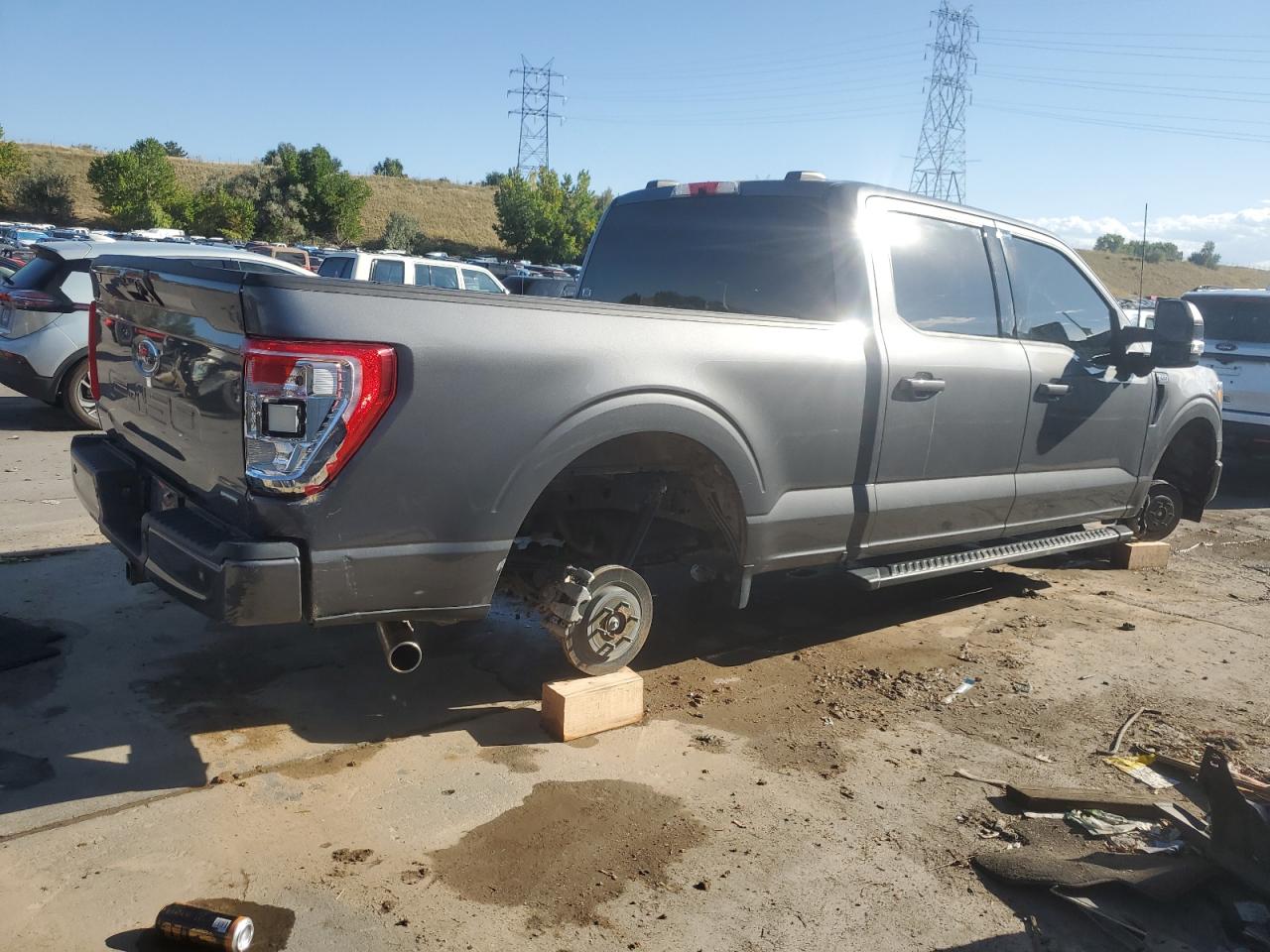 2022 FORD F150 SUPERCREW VIN:1FTFW1E81NKE81658