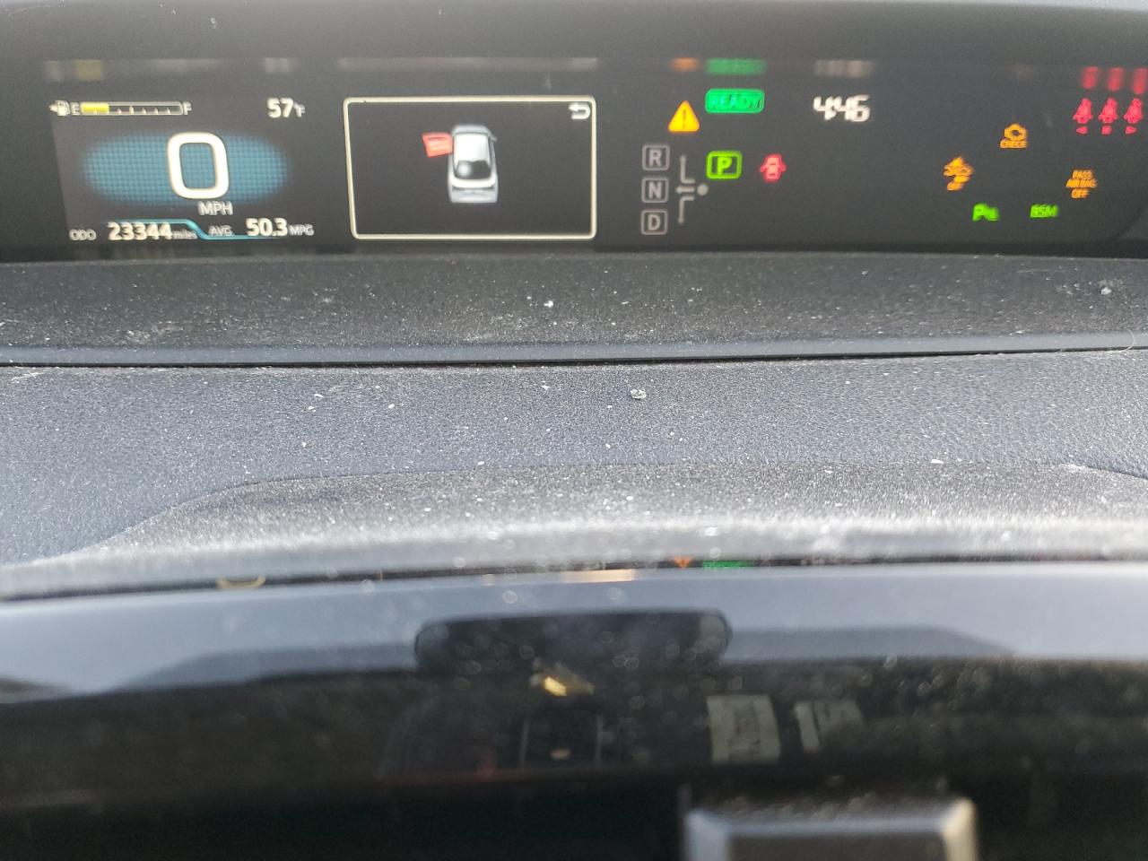 2022 TOYOTA PRIUS LE VIN:JTDL9MFU2N3039330