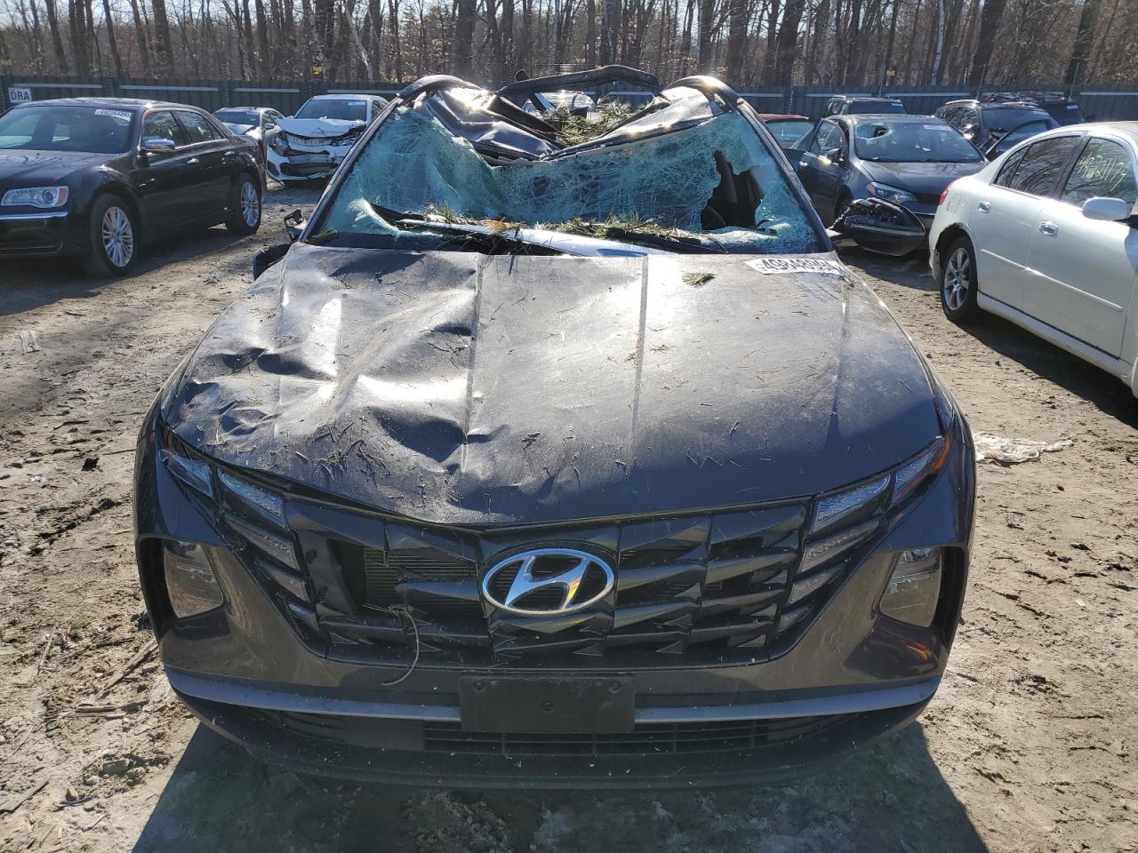 2022 HYUNDAI TUCSON SEL VIN:5NMJFCAE7NH068348