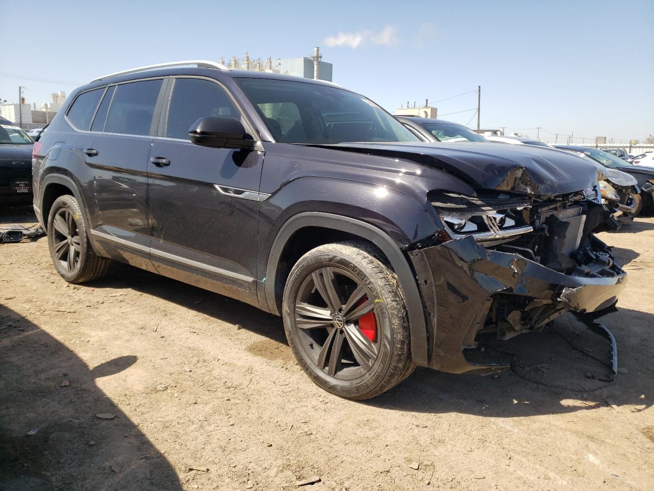 2022 VOLKSWAGEN ATLAS SEL R-LINE VIN:1V2AR2CA6NC529645