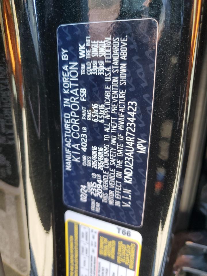 2024 KIA SOUL LX VIN:KNDJ23AU4R7234423