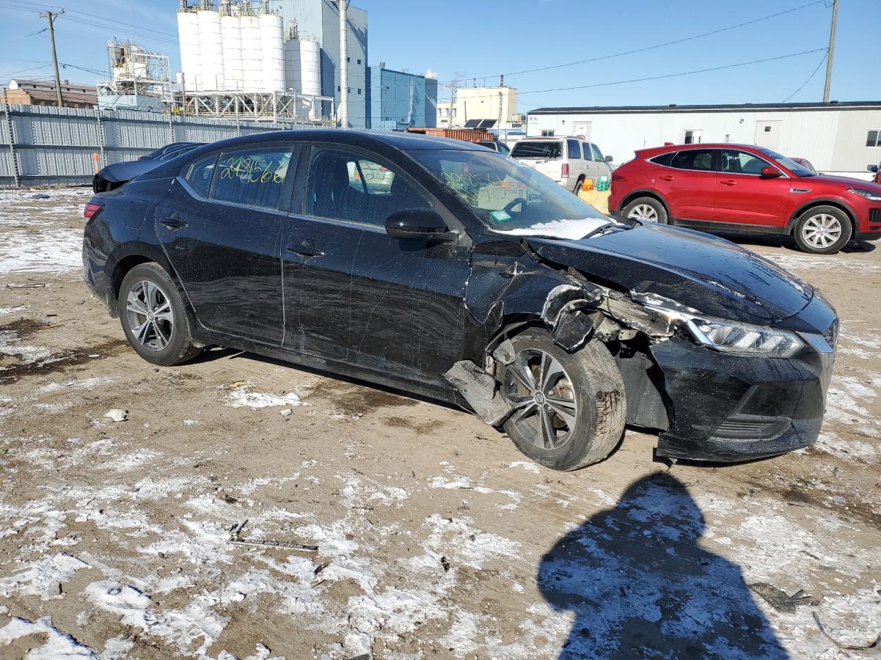 2022 NISSAN SENTRA SV VIN:3N1AB8CV9NY250731