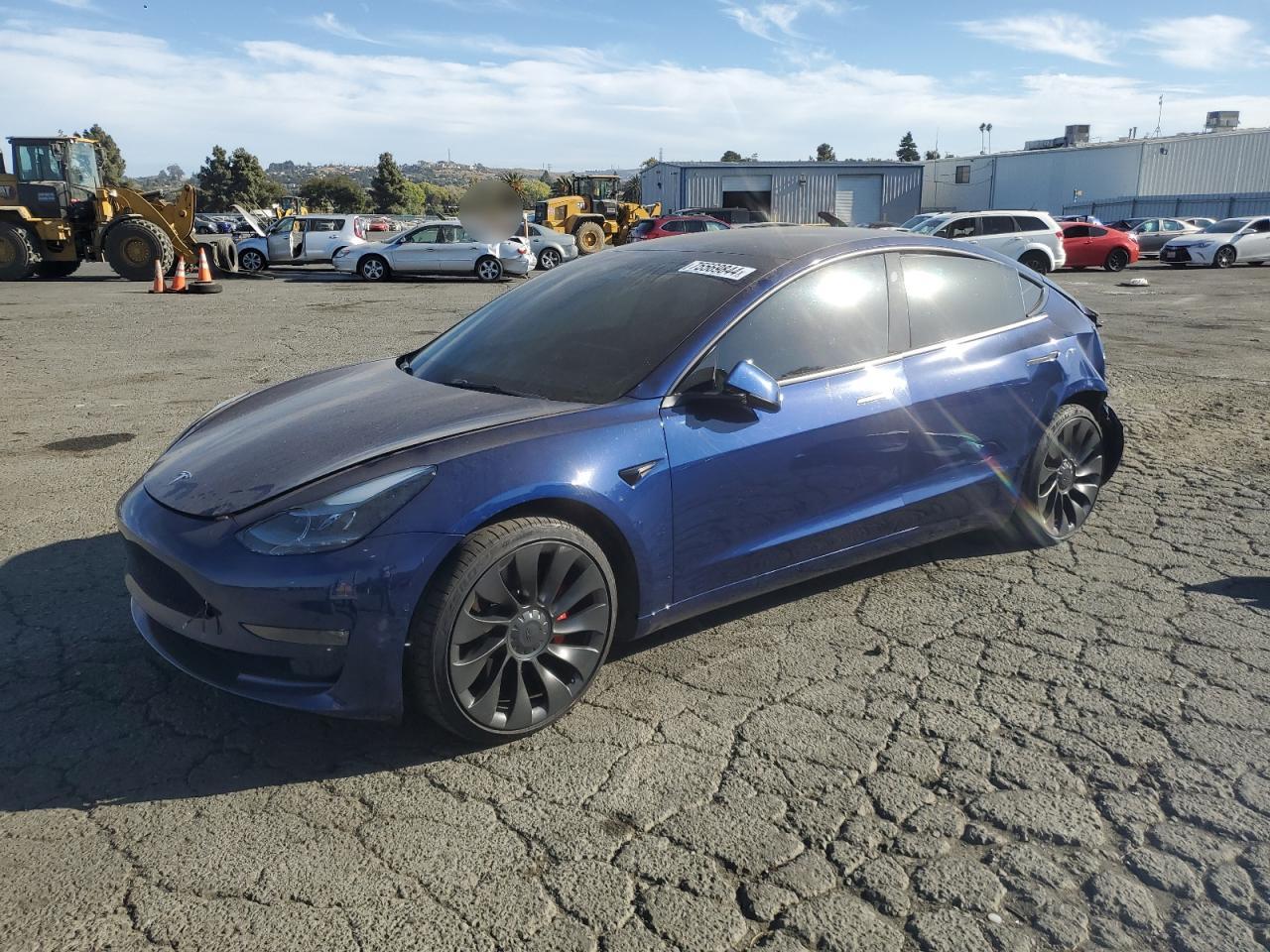 2022 TESLA MODEL 3  VIN:5YJ3E1EC8NF133685