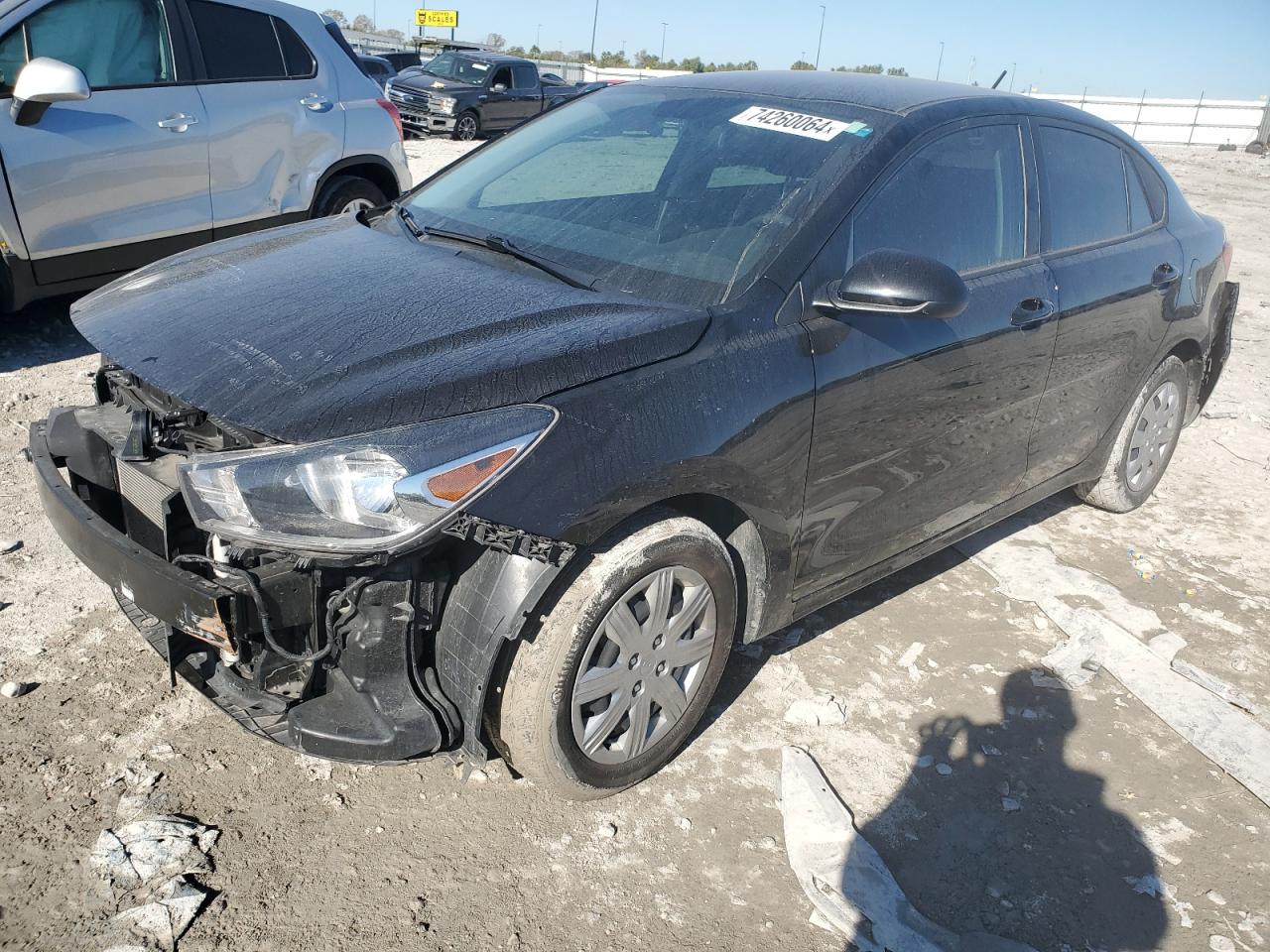 2022 KIA RIO LX VIN:3KPA24AD9NE459114