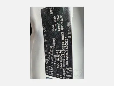 2020 Kia Mohave KNAKN814DLA205237 VIN:KNAKN814DLA205237