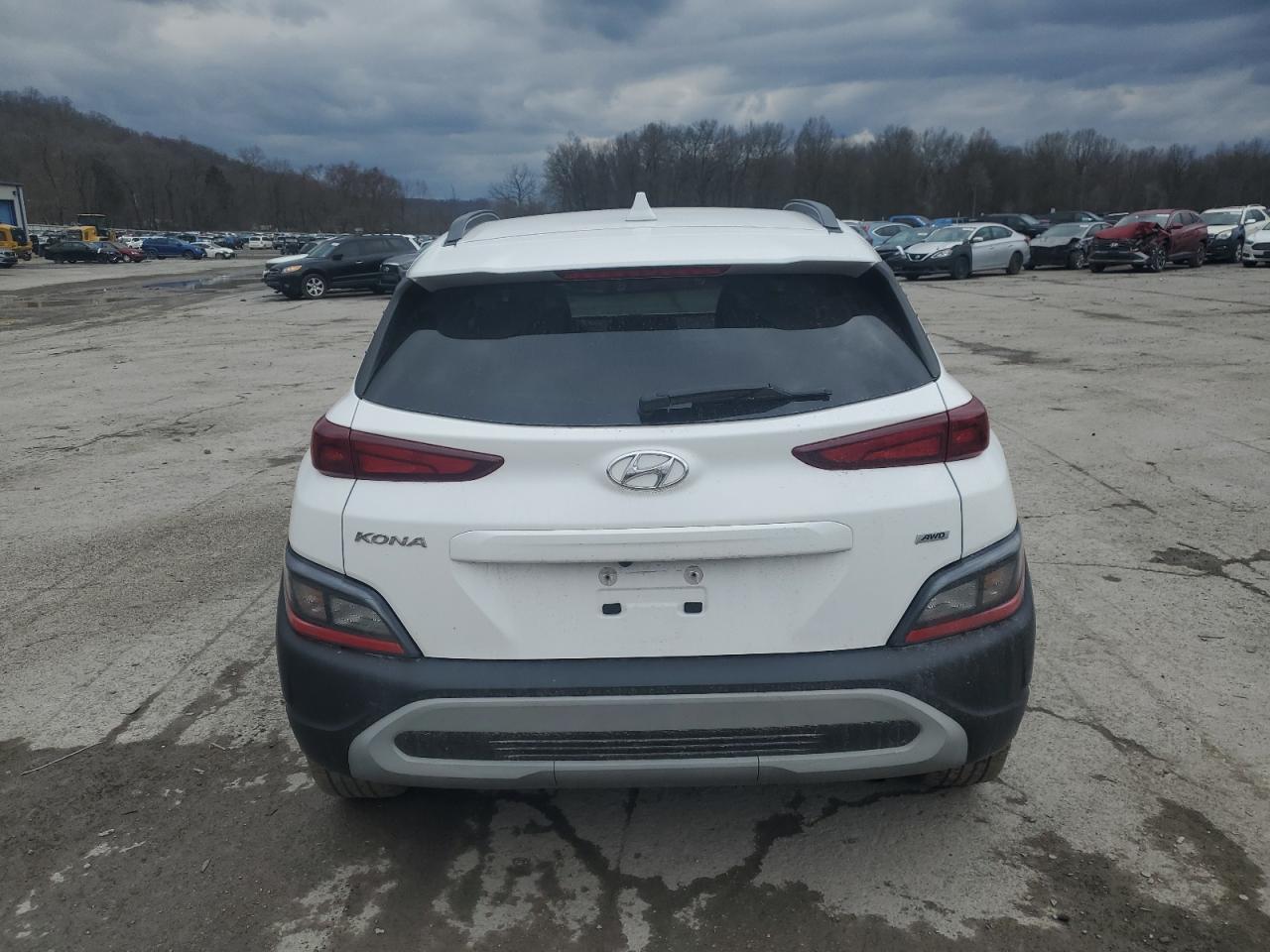 2022 HYUNDAI KONA SEL VIN:KM8K3CAB9NU860217