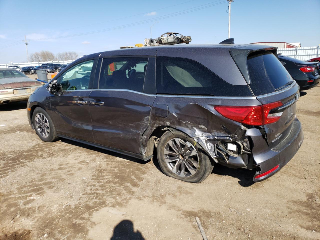 2022 HONDA ODYSSEY EXL VIN:5FNRL6H79NB063870