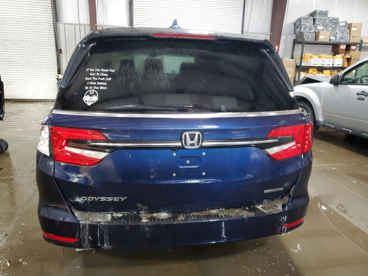 2023 HONDA ODYSSEY TOURING VIN:5FNRL6H80PB049187