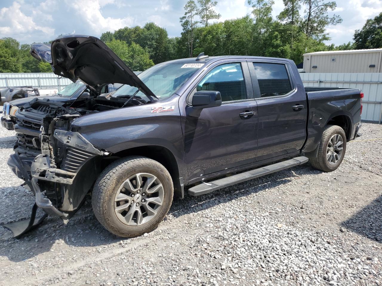 2022 CHEVROLET SILVERADO K1500 RST VIN:3GCUDEED2NG652376