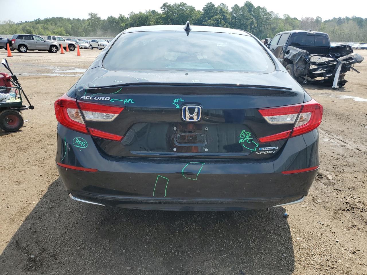 2022 HONDA ACCORD HYBRID SPORT VIN:1HGCV3F23NA047776