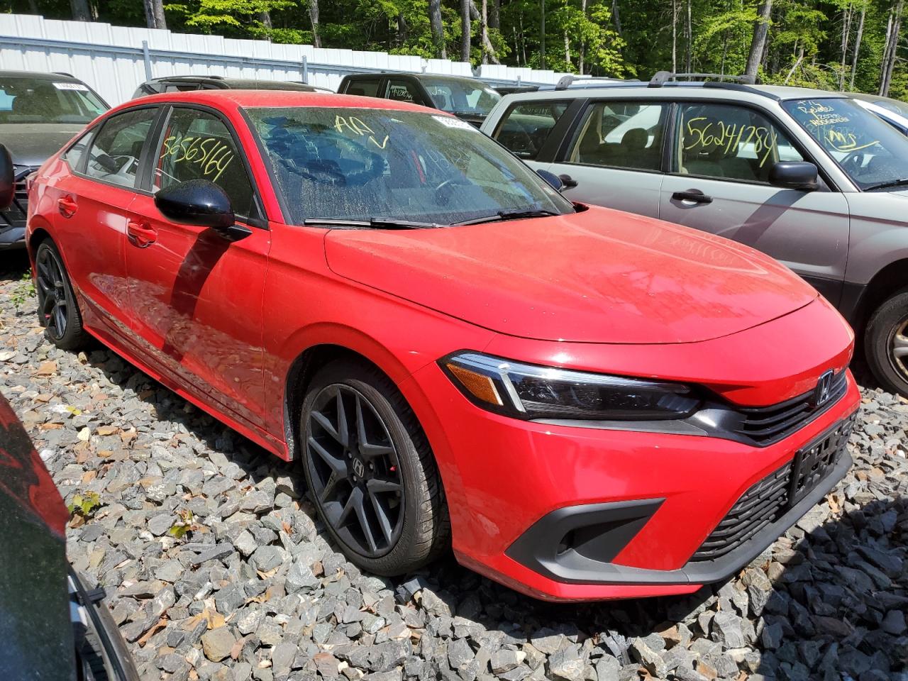 2022 HONDA CIVIC SPORT VIN:2HGFE2F59NH534600