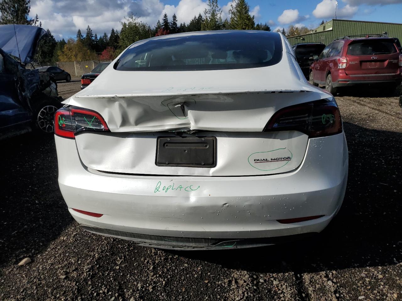 2023 TESLA MODEL 3  VIN:5YJ3E1EC4PF586916