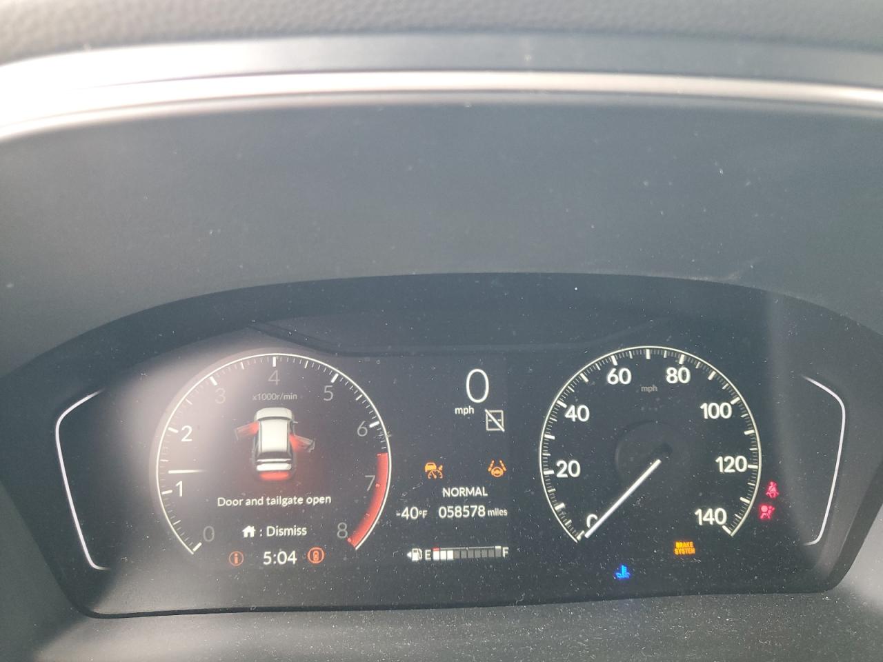 2023 HONDA PILOT SPORT VIN:5FNYG1H38PB014615