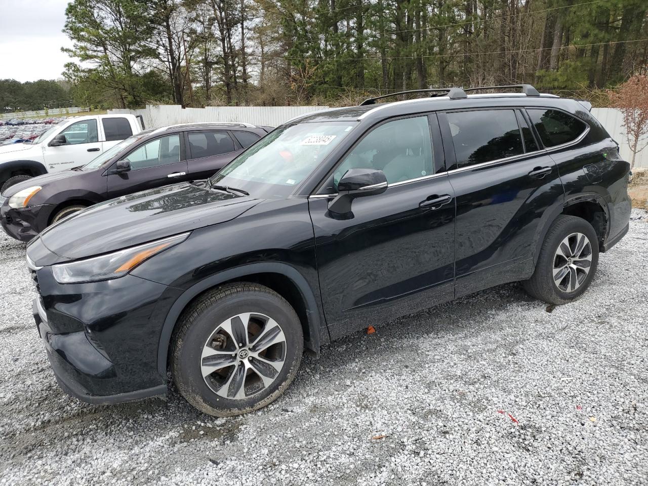 2022 TOYOTA HIGHLANDER HYBRID XLE VIN:5TDGBRCH7NS554106