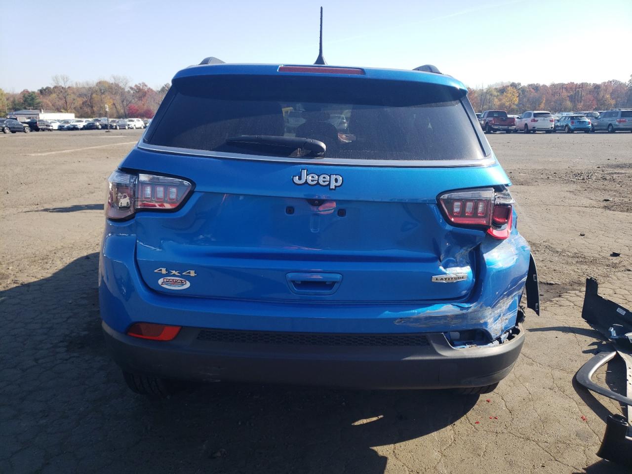 2022 JEEP COMPASS LATITUDE VIN:3C4NJDBB6NT184895
