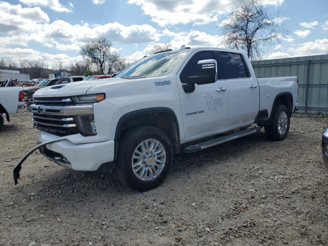 2022 CHEVROLET SILVERADO K3500 HIGH COUNTRY VIN:2GC4YVEYXN1213328