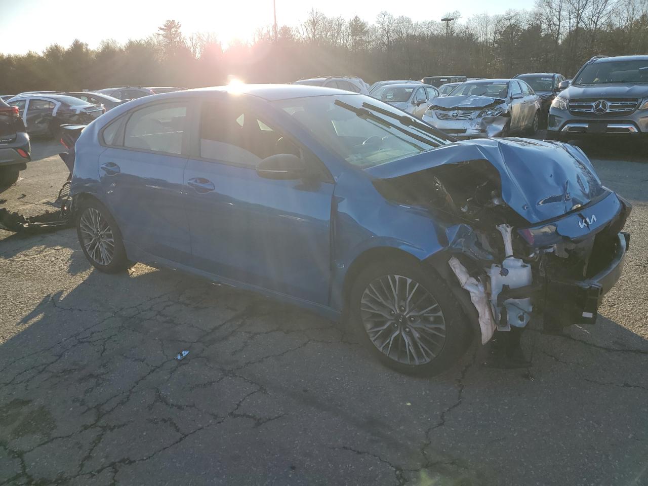 2022 KIA FORTE GT LINE VIN:3KPF54AD5NE439679