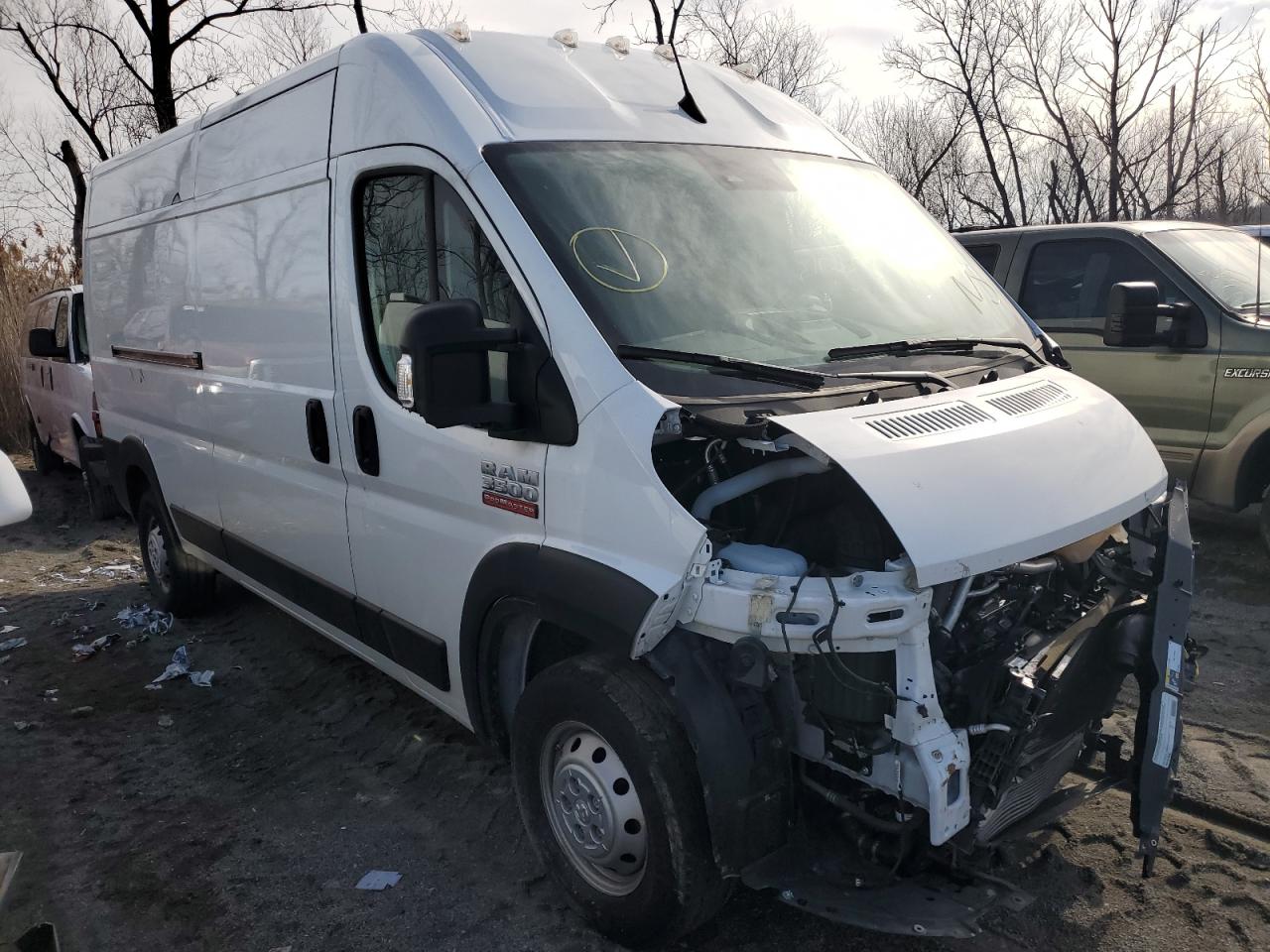 2022 RAM PROMASTER 3500 3500 HIGH VIN:3C6MRVHG5NE117889