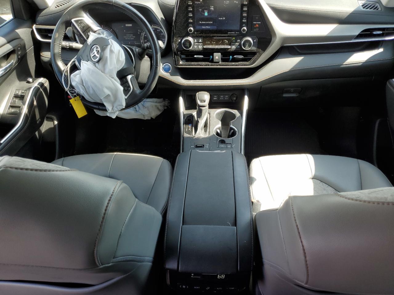 2022 TOYOTA HIGHLANDER HYBRID XLE VIN:5TDABRCH1NS545228