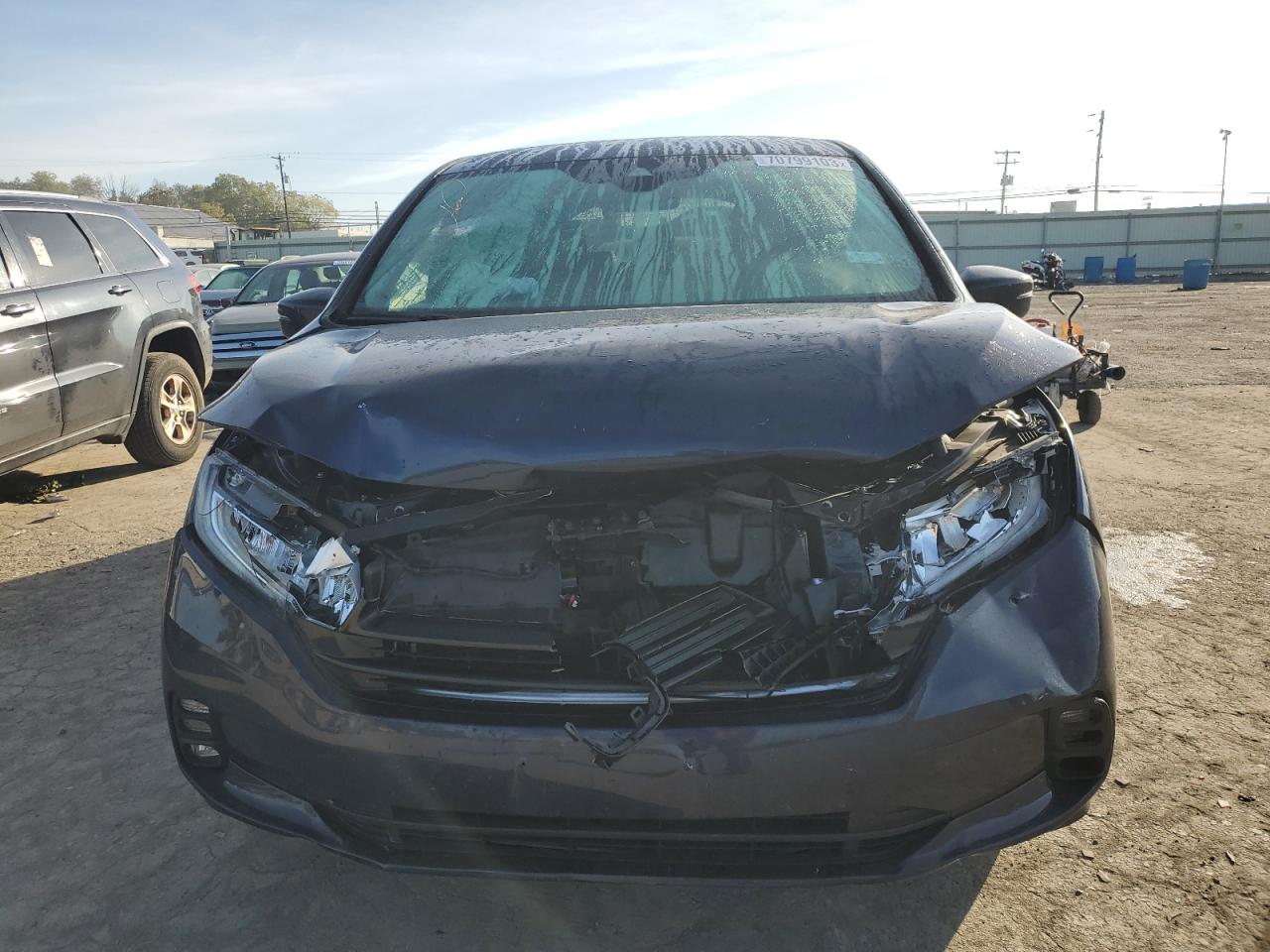 2022 HONDA ODYSSEY EX VIN:5FNRL6H58NB069707